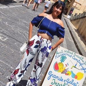 Stone Goya stunning pants made in Italy